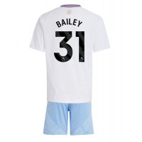 Fotballdrakt Barn Aston Villa Leon Bailey #31 Bortedraktsett 2024-25 Kortermet (+ Korte bukser)